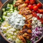 Greek Chicken Bowls Greek Chicken Bowls