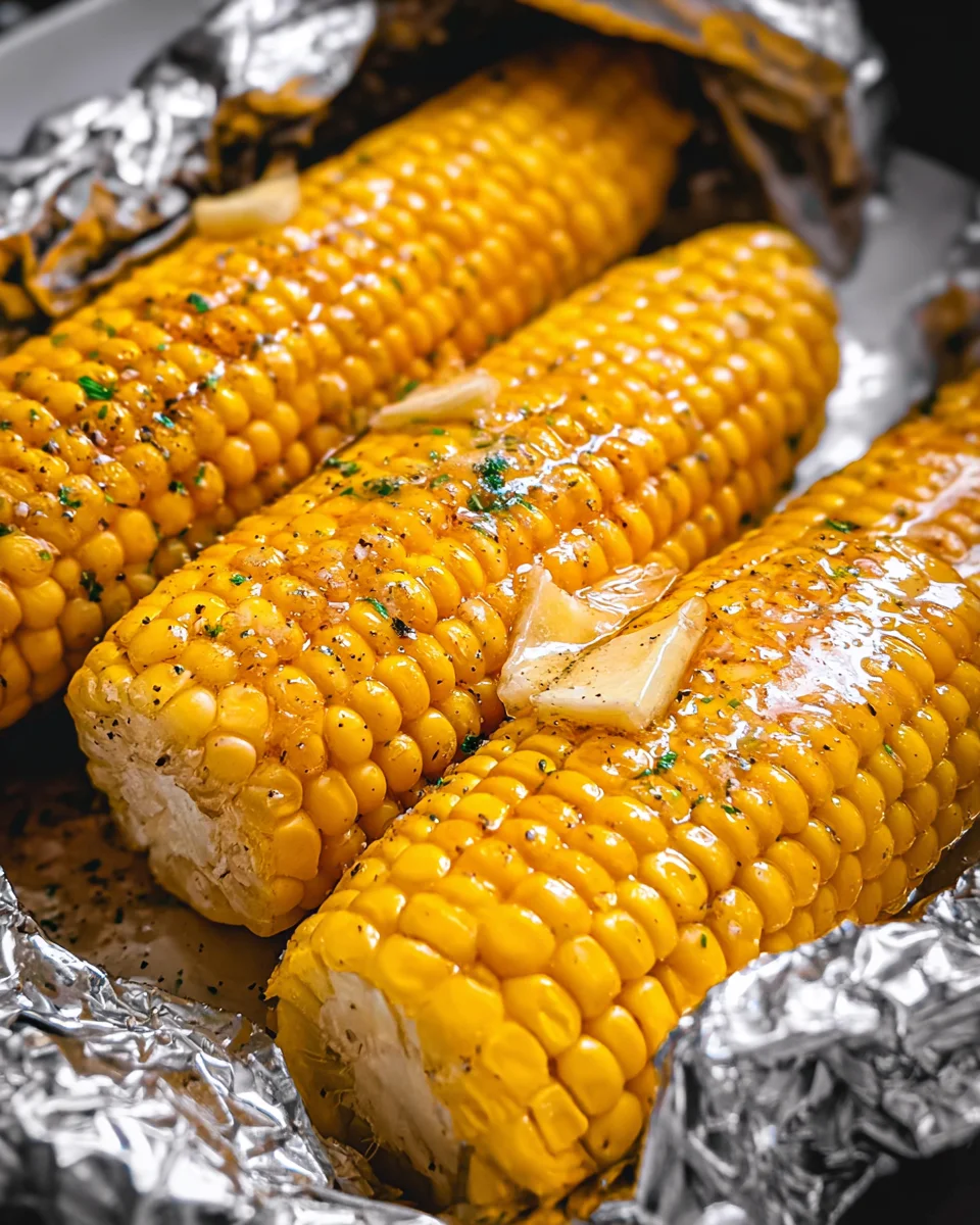 Grilled Corn on the Cob in Foil