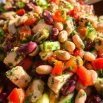 High-Protein Dense Bean Salad with Chicken High-Protein Dense Bean Salad with Chicken