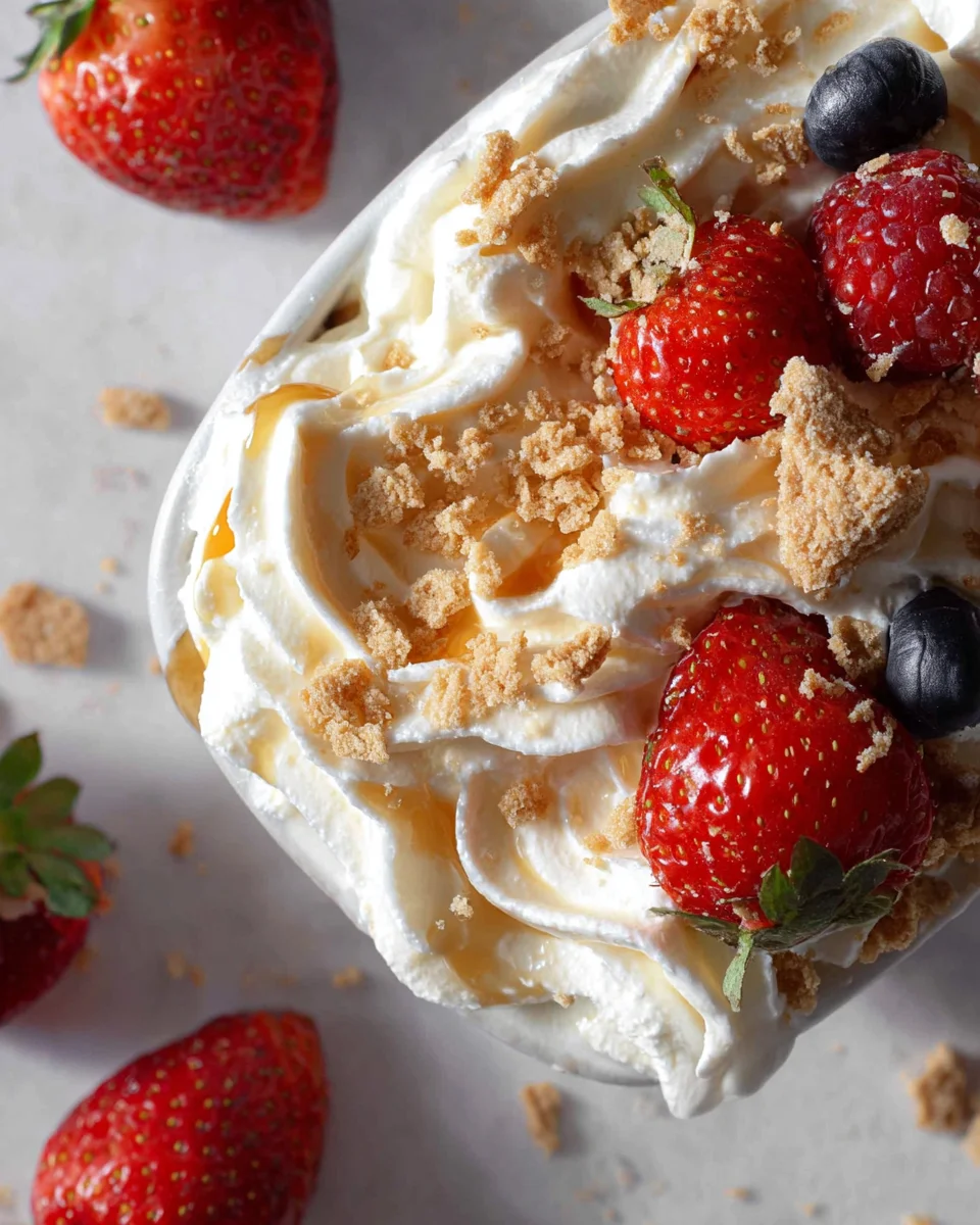 High Protein Cheesecake Fluff High