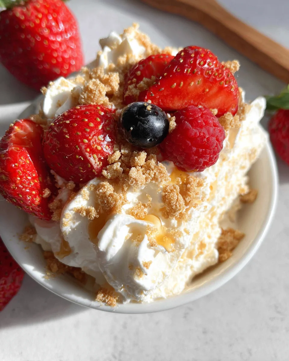 High Protein Cheesecake Fluff High