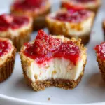 High Protein Healthy Strawberry Cheesecake Bites High Protein Healthy Strawberry Cheesecake Bites