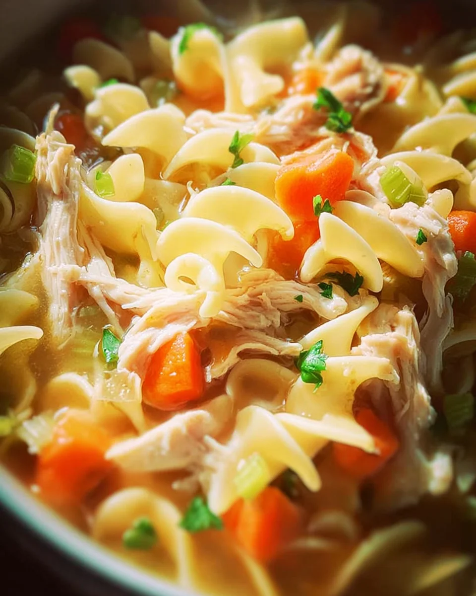 Homemade Chicken Noodle Soup Homemade
