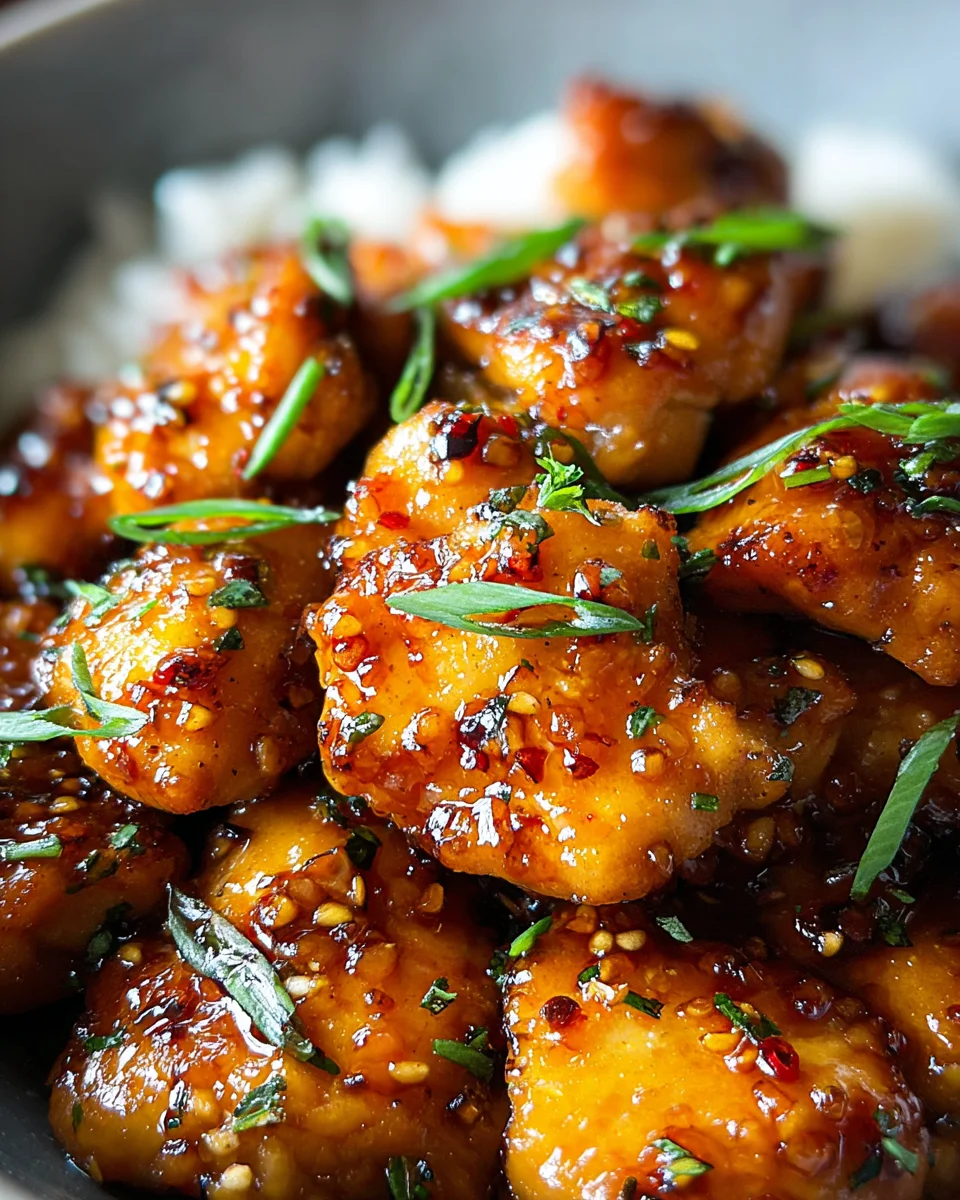 Honey Garlic Chicken Recipe Honey