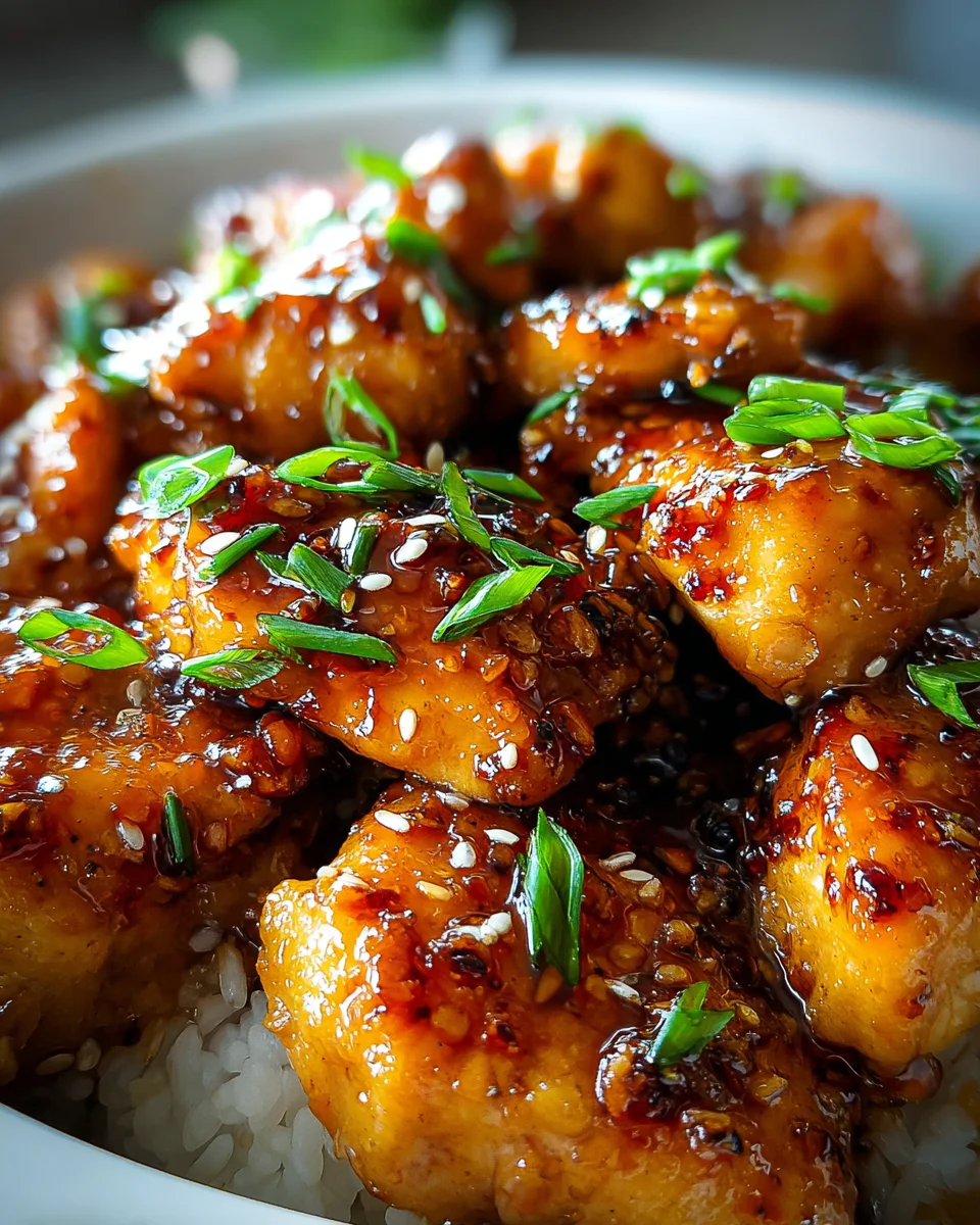 Honey Garlic Chicken Recipe Honey