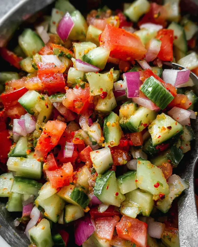 Indian Kachumber Salad