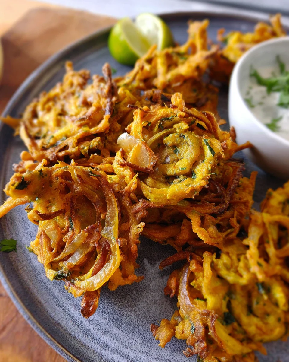 Indian Onion Bhaji Indian