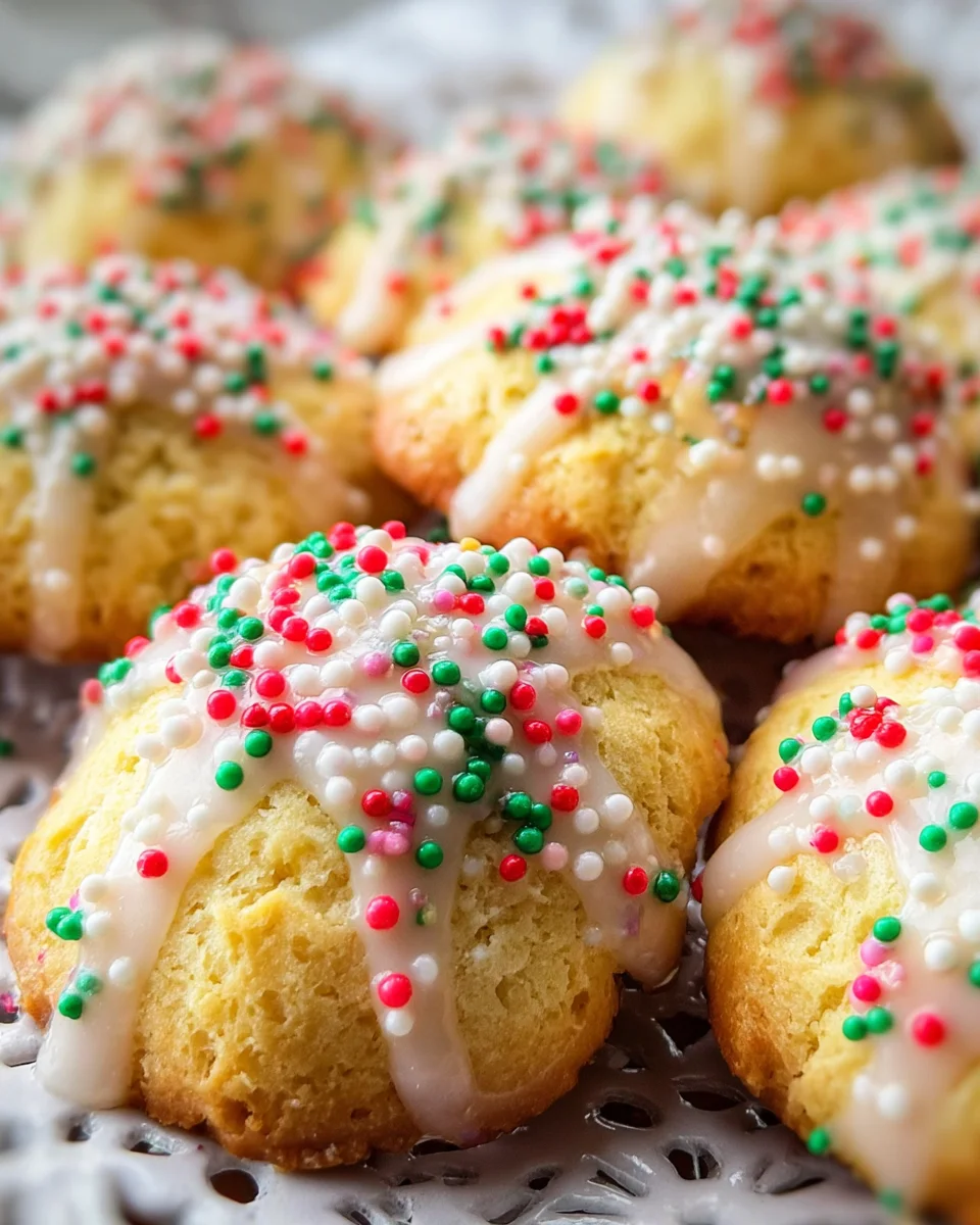 Italian Anise Cookies Italian
