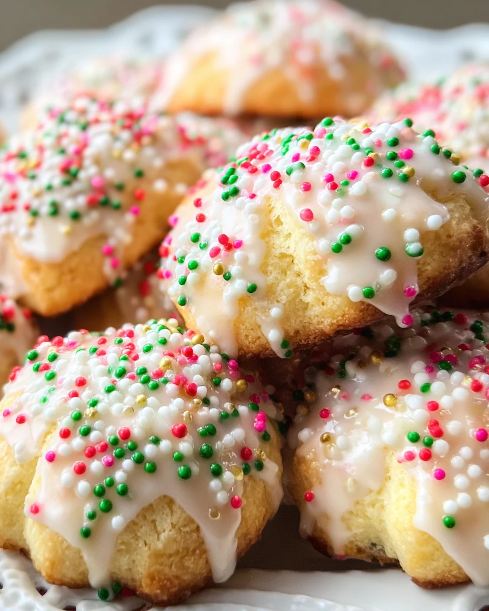 Italian Anise Cookies Italian
