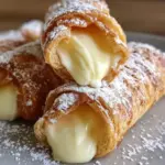 Italian Cream Stuffed Cannoncini Italian Cream Stuffed Cannoncini