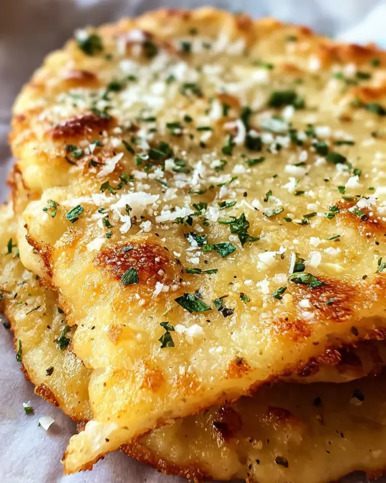Keto Garlic Flatbread