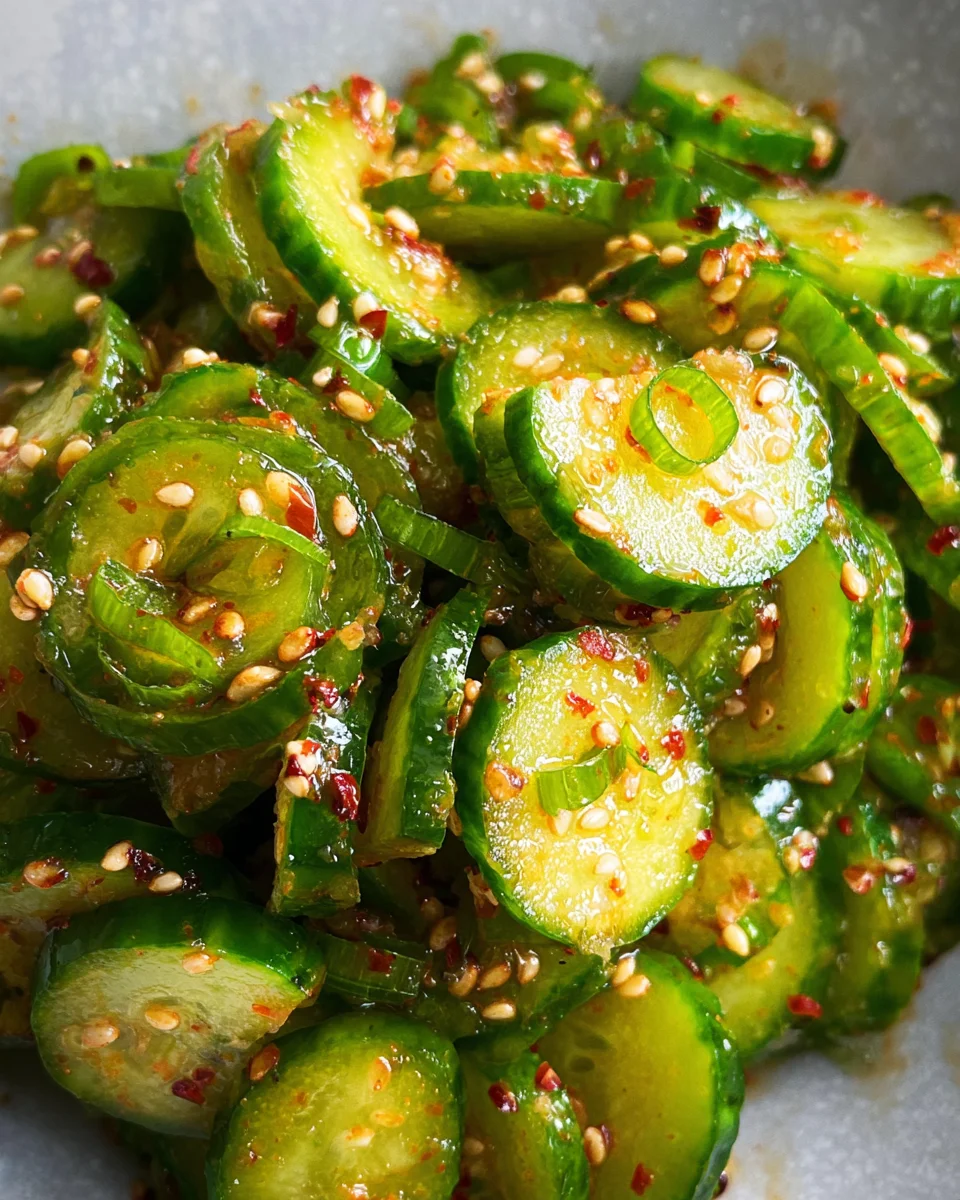 Korean Cucumber Salad Korean