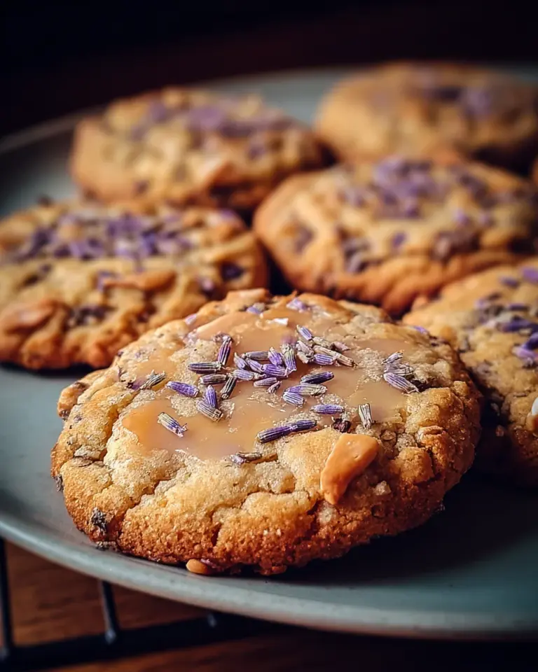 Lavender Honey Crunch Cookies
