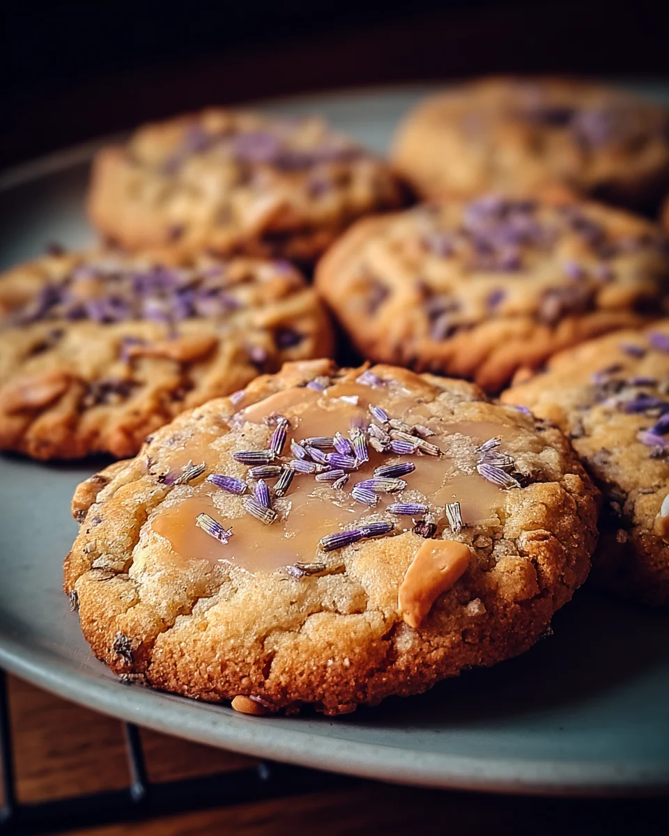 Lavender Honey Crunch Cookies Lavender Honey Crunch Cookies