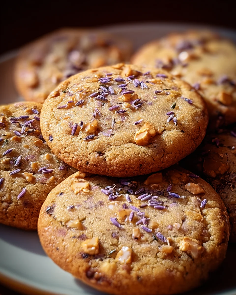 Lavender Honey Crunch Cookies Lavender