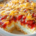 Layered Cream Cheese and Salsa Dip Layered Cream Cheese and Salsa Dip