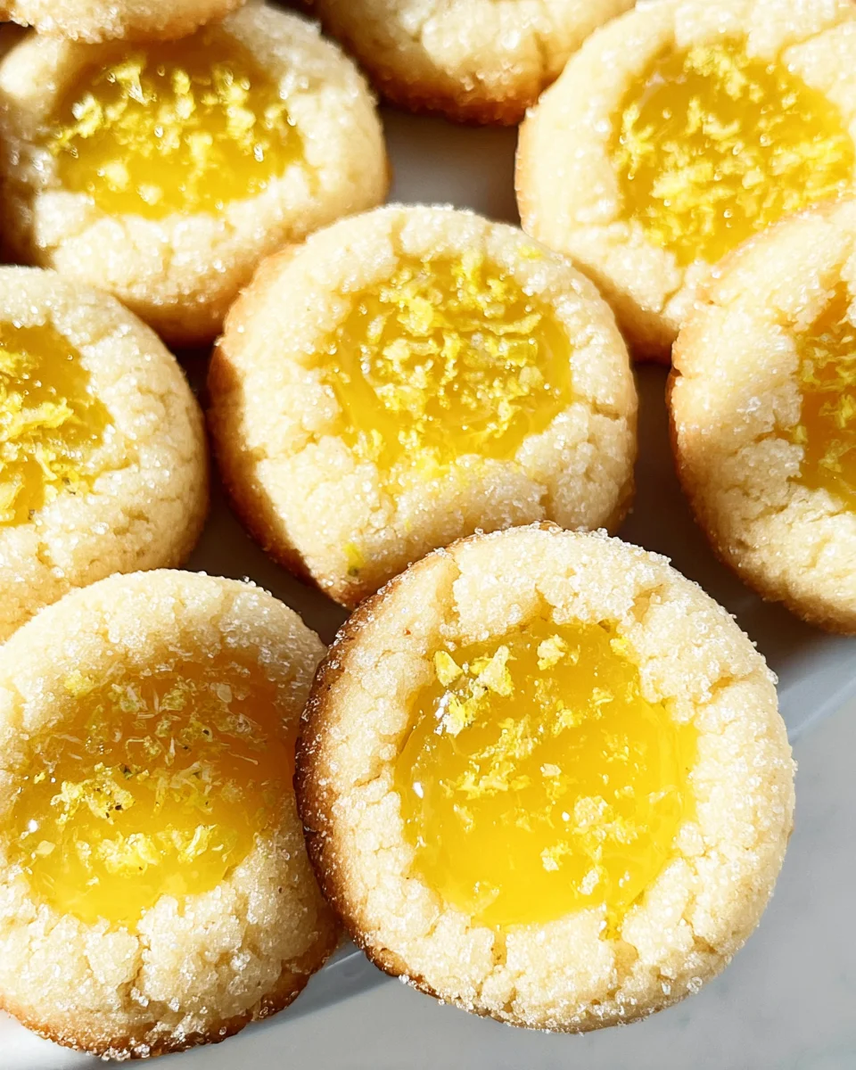 Lemon Curd Cookies Recipe