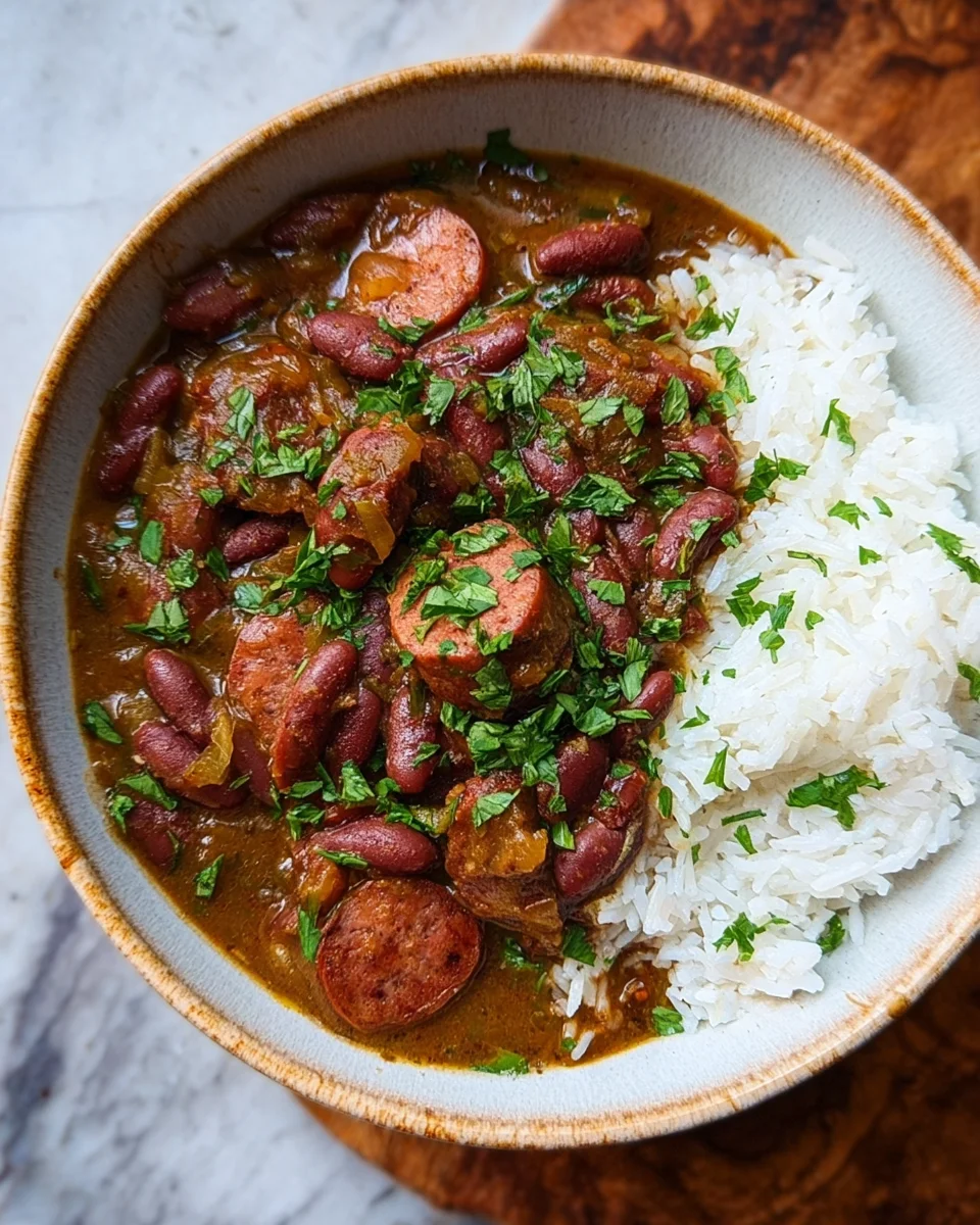 Louisiana-style Vegan Red Beans and Rice Louisiana-style