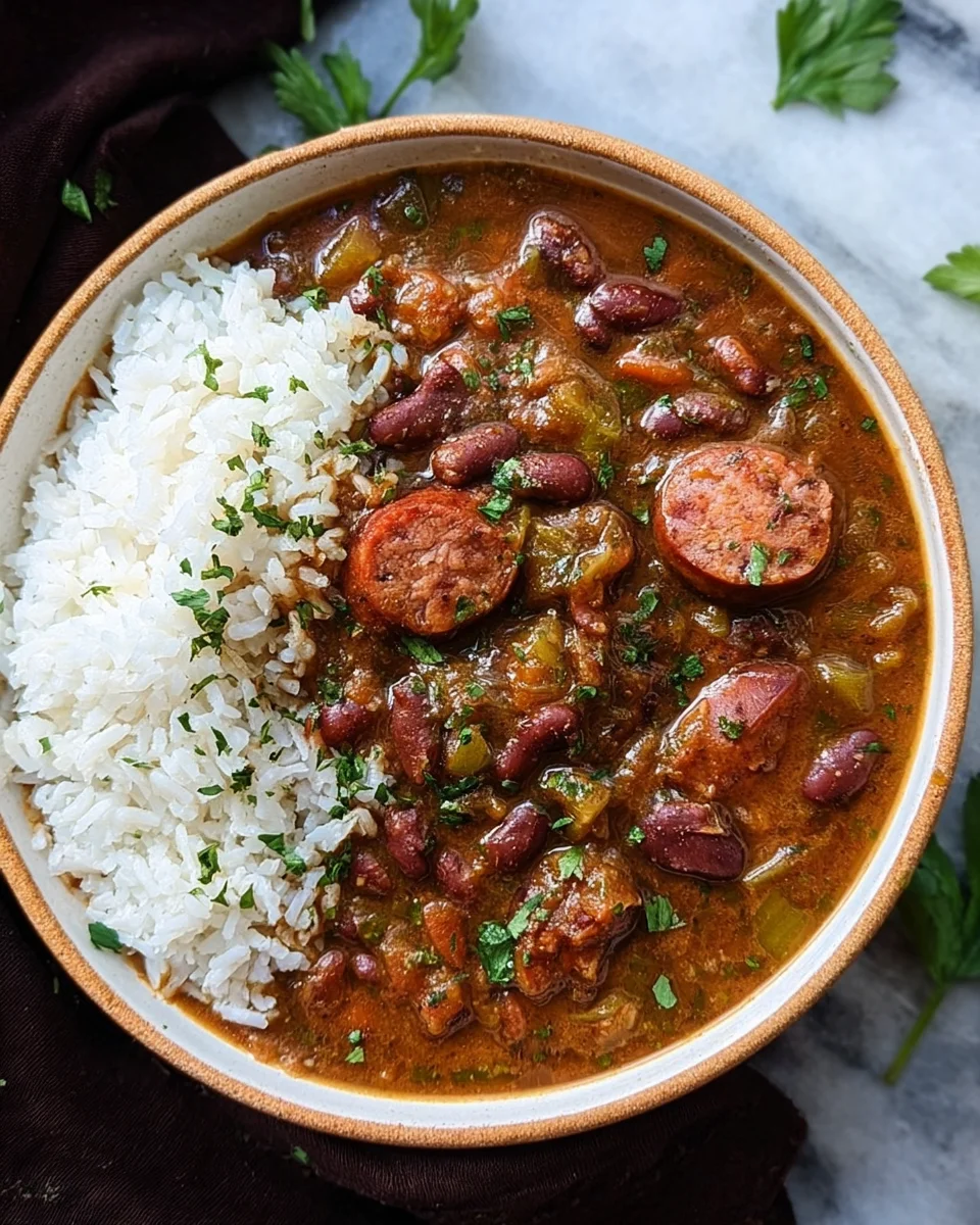 Louisiana-style Vegan Red Beans and Rice Louisiana-style