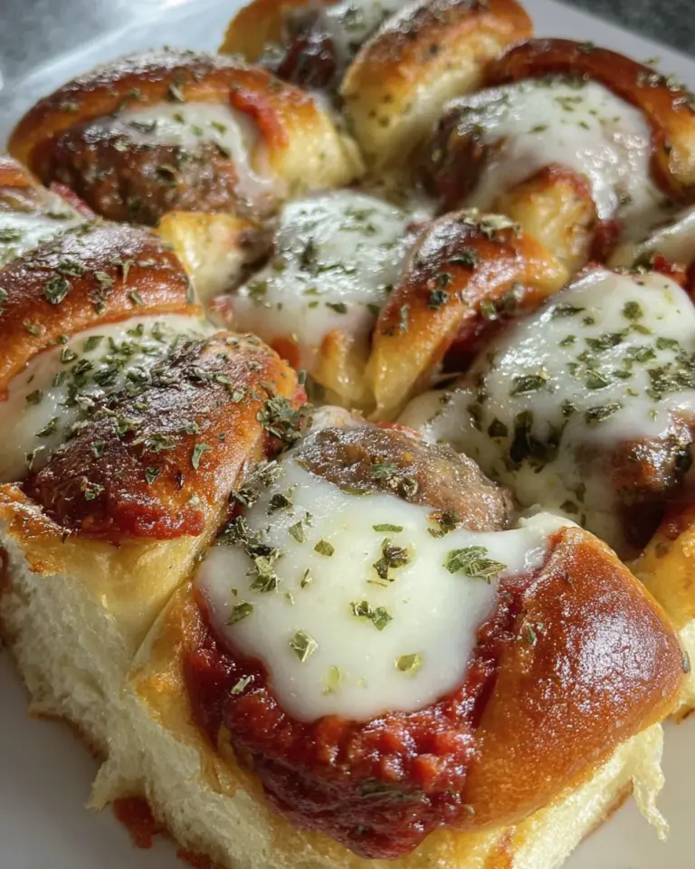 Meatball Parmesan Sliders