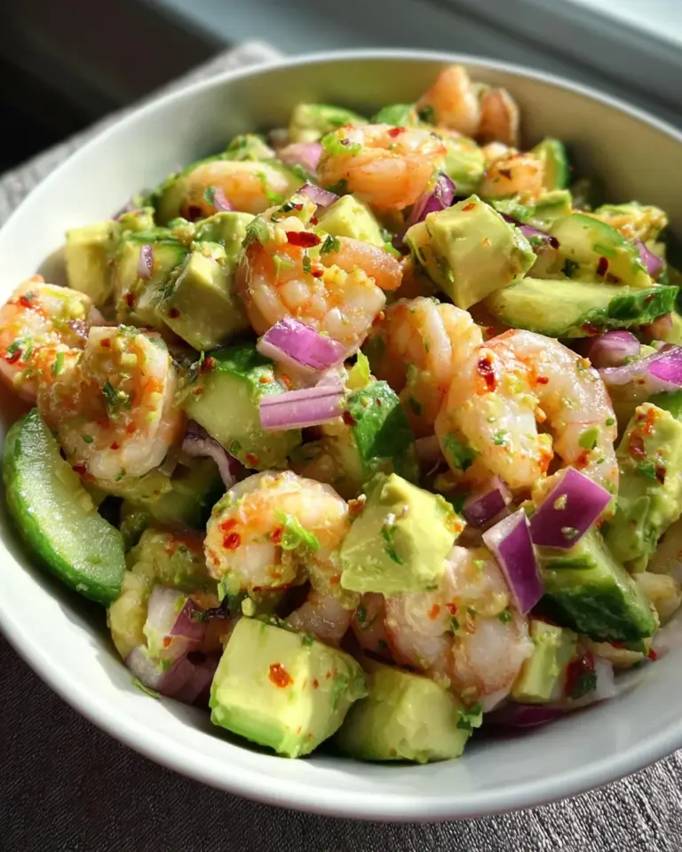 Mediterranean Keto Shrimp Salad