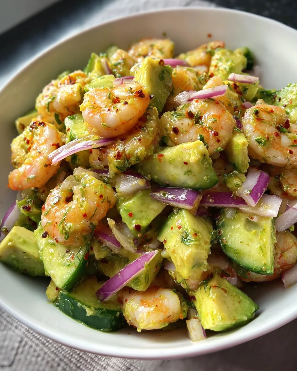 Mediterranean Keto Shrimp Salad Mediterranean