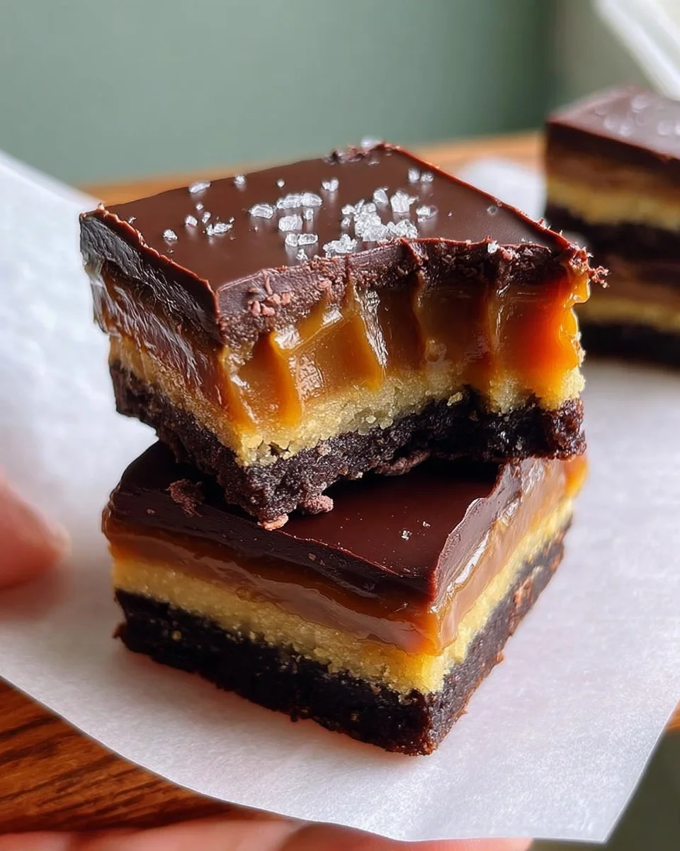 Millionaire Brownies Millionaire Brownies