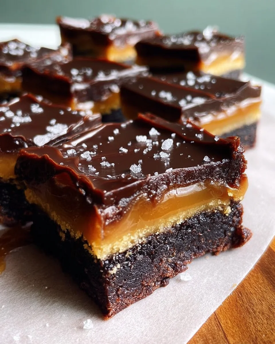Millionaire Brownies Millionaire