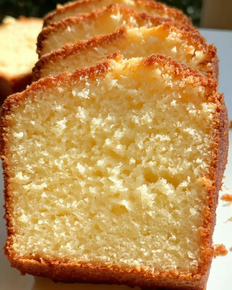 Moist Vanilla Pound
