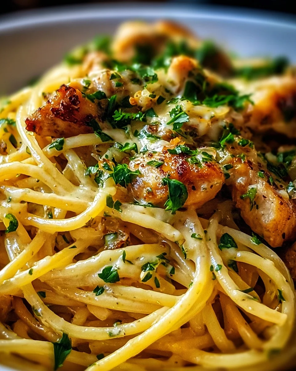 Monterey Chicken Spaghetti Monterey