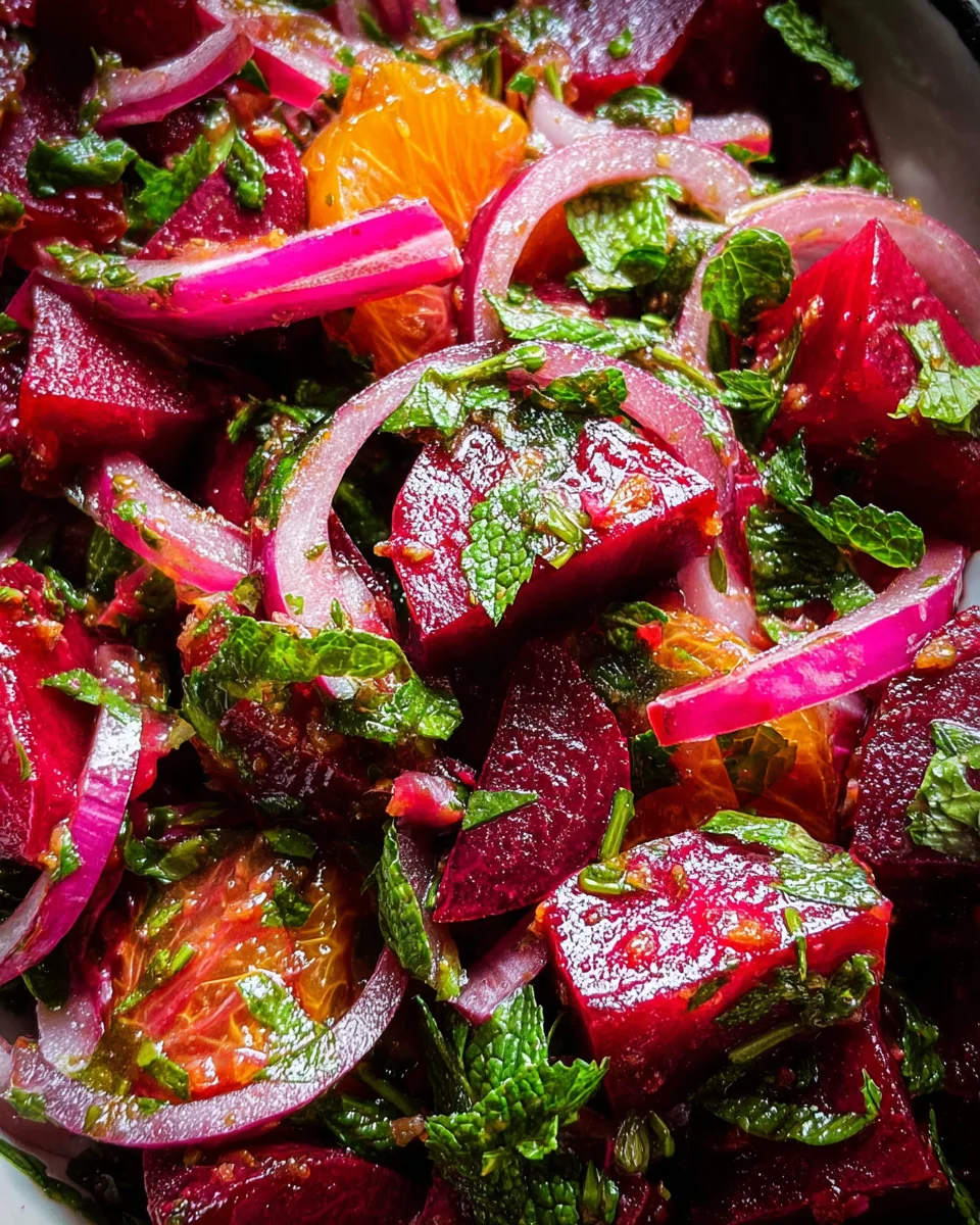 Moroccan Beet Salad Moroccan