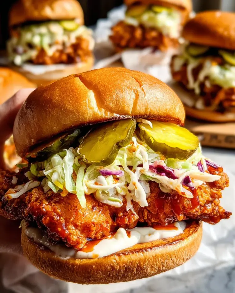 Nashville Hot Chicken Sandwiches