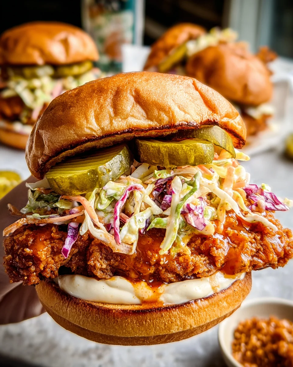 Nashville Hot Chicken Sandwiches Nashville