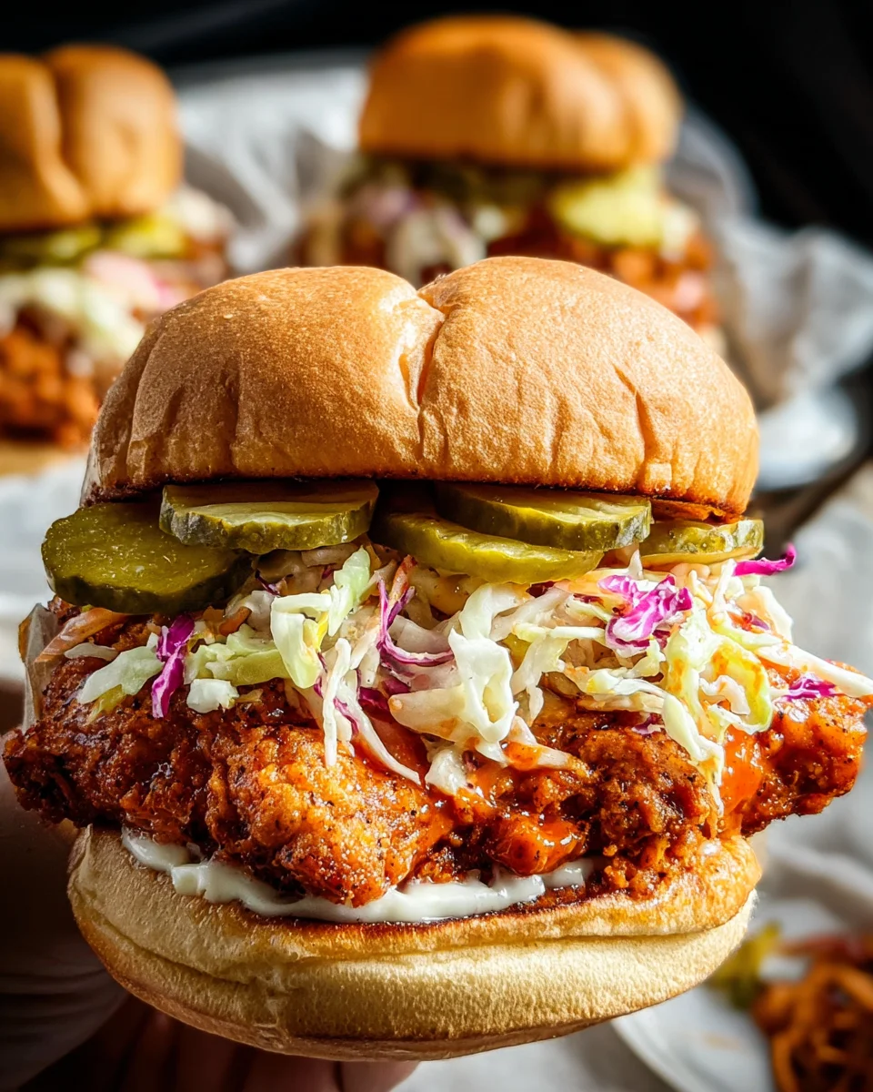 Nashville Hot Chicken Sandwiches Nashville