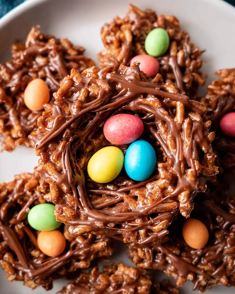 No-Bake Chocolate Bird Nests No-Bake