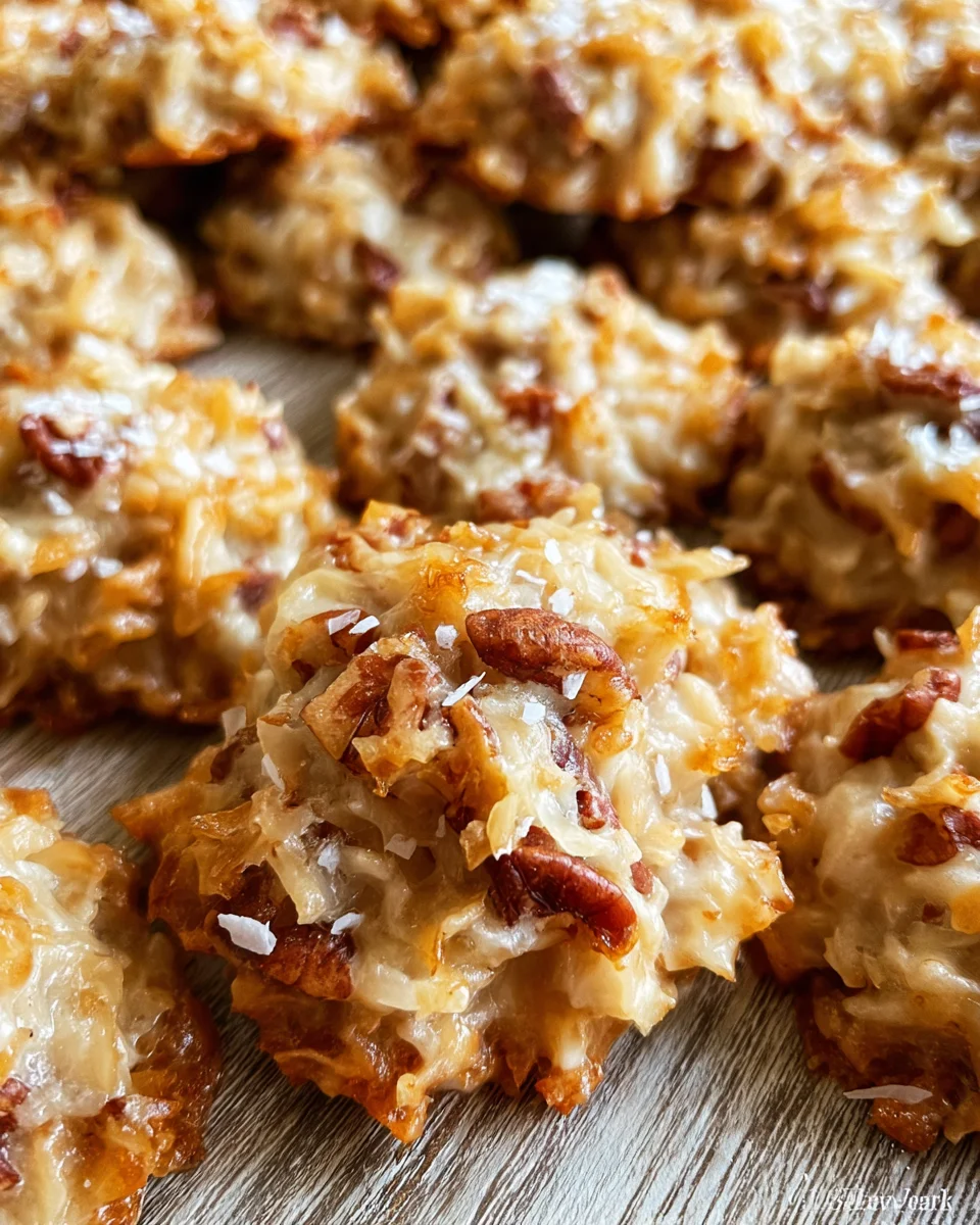 No-Bake Coconut Praline Cookies No-Bake