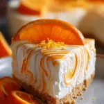 No-Bake Orange Creamsicle Cheesecake No-Bake Orange Creamsicle Cheesecake