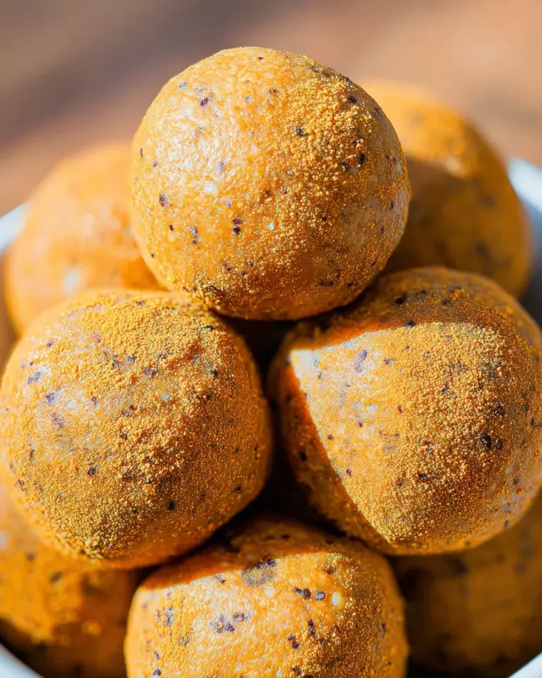 No Bake Healthy Pumpkin Pie Energy Balls