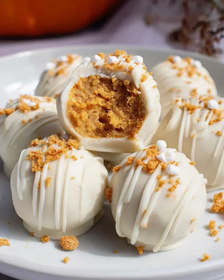 No Bake Pumpkin Balls