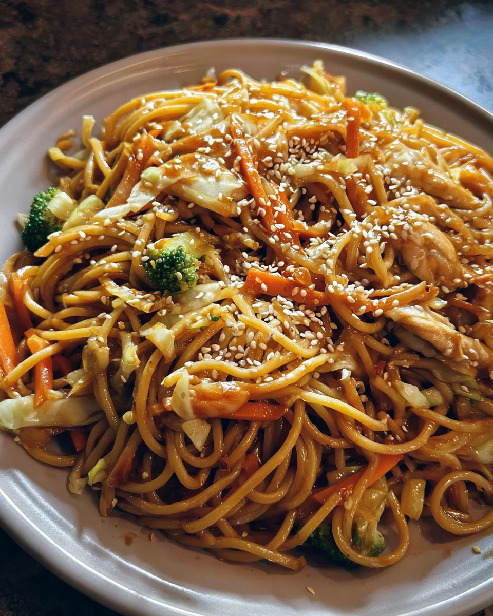 One-Pot Teriyaki Noodles One-Pot