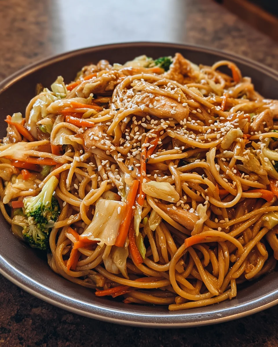 One-Pot Teriyaki Noodles One-Pot