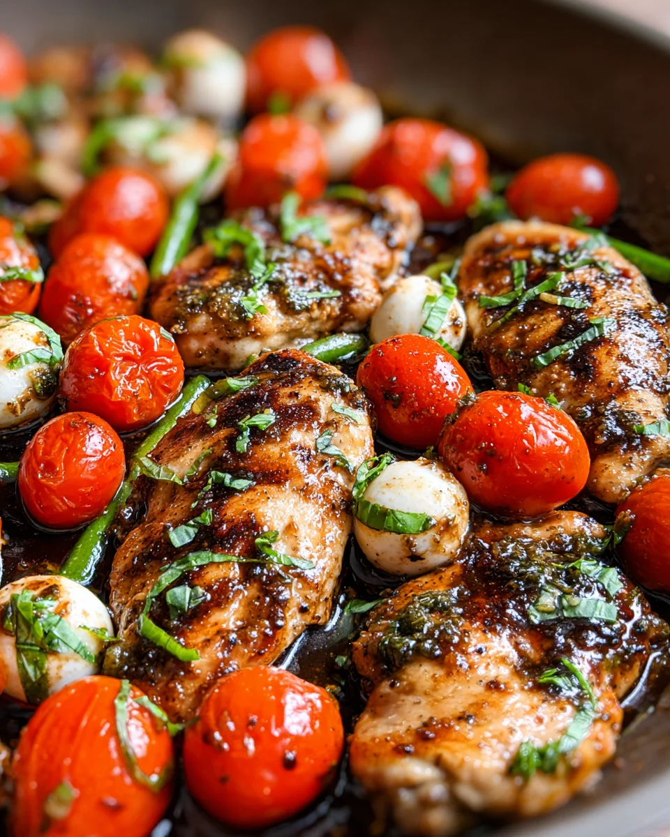 One Pan Balsamic Chicken One