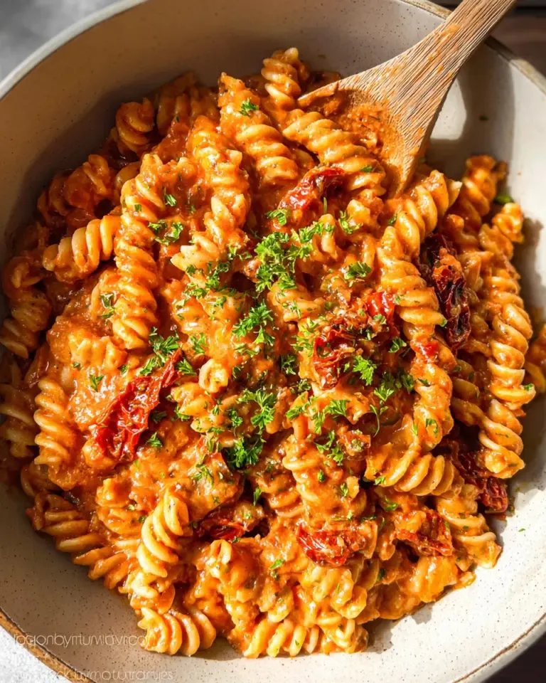 One Pot Creamy Tomato Pasta