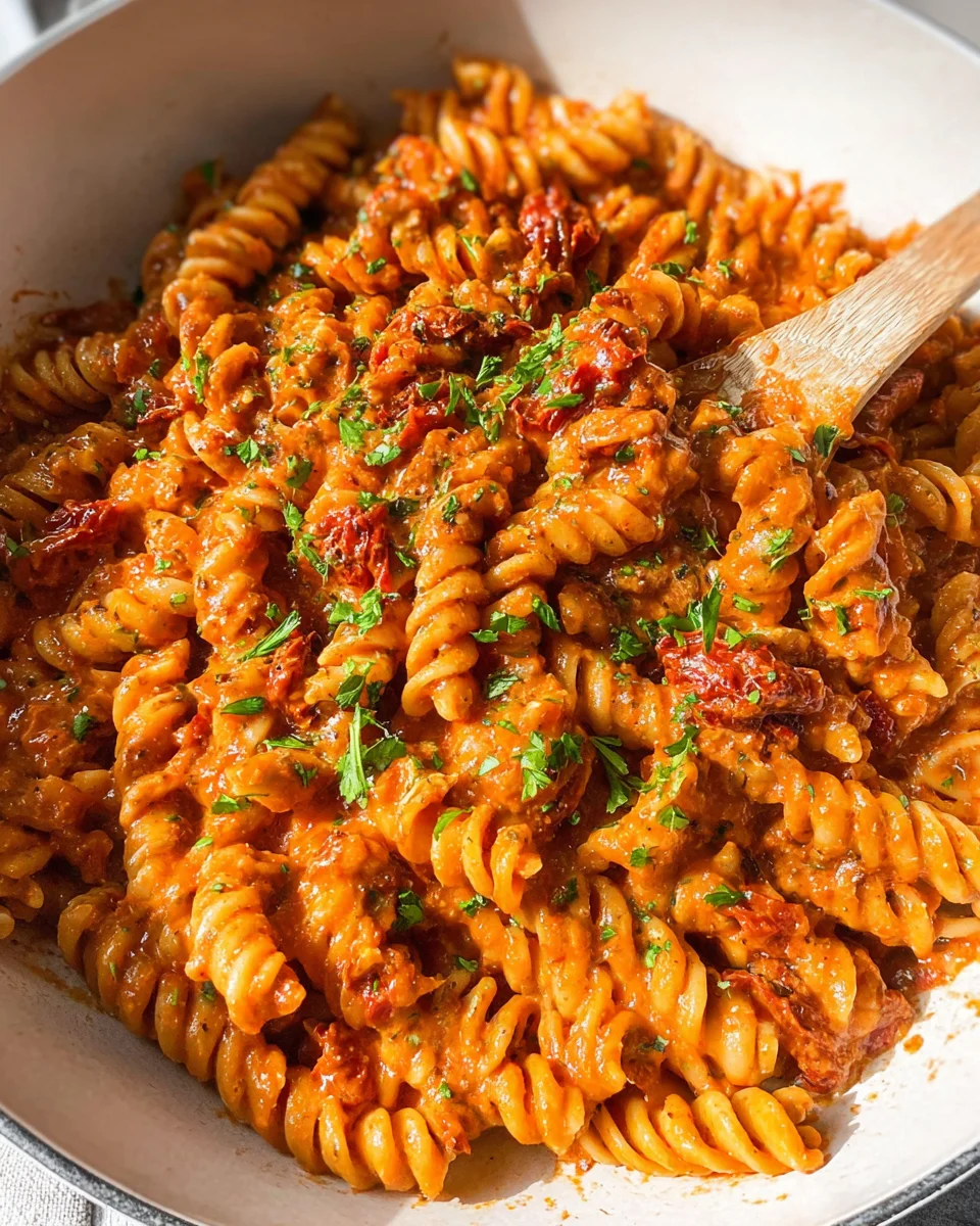 One Pot Creamy Tomato Pasta One