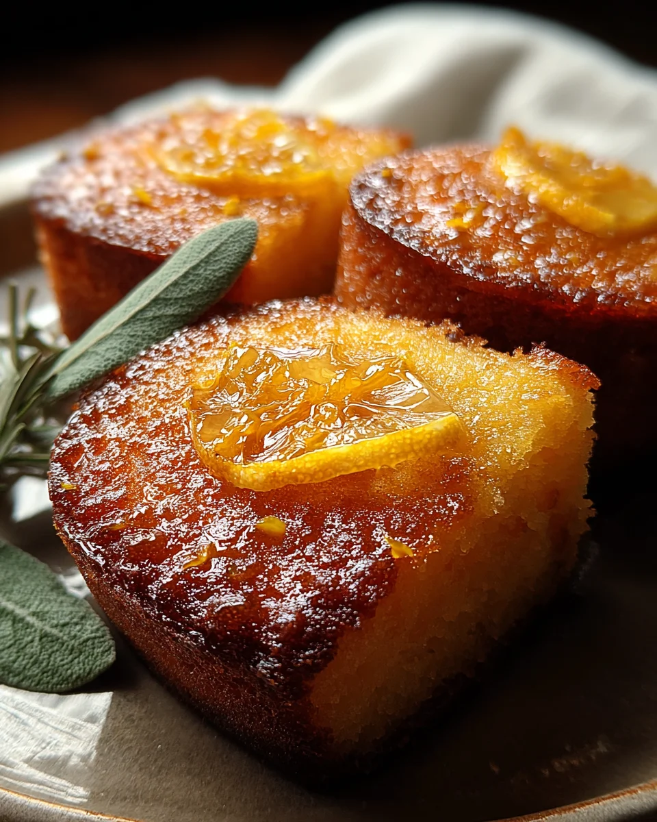 Orange Ginger Honey Cakes Orange