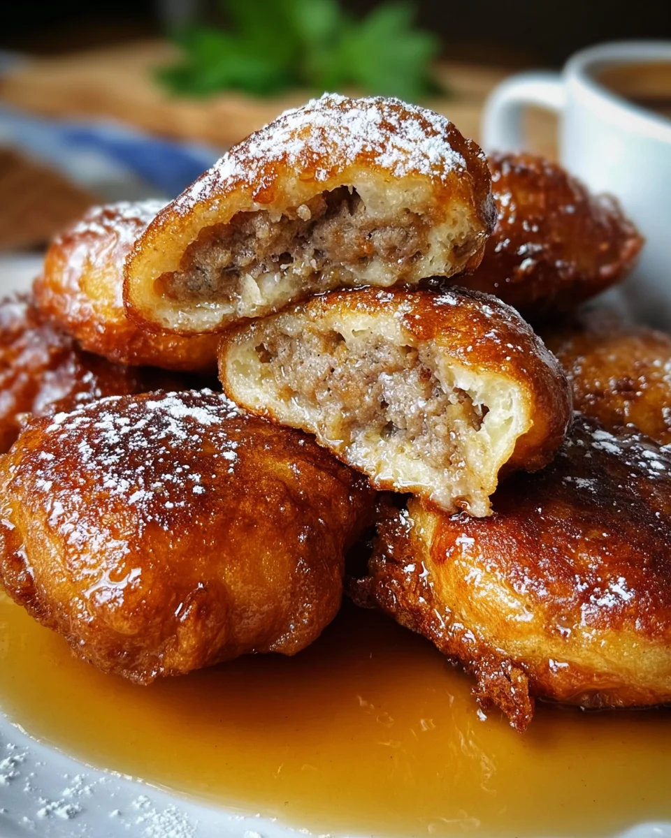 Pancake Sausage Bites Pancake