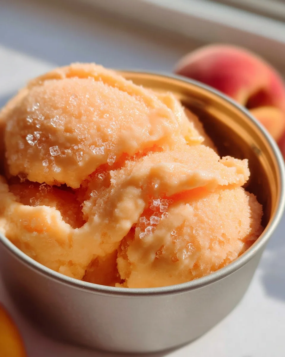 Peach Sorbet Peach