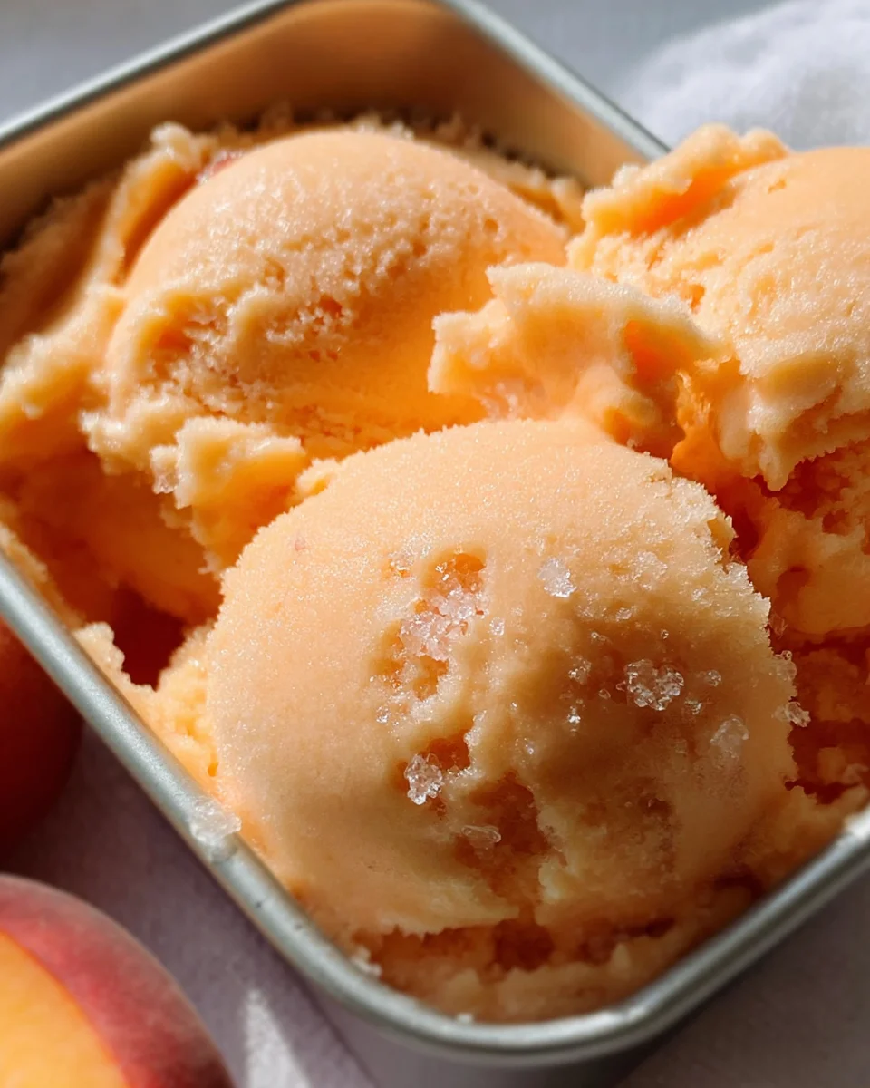 Peach Sorbet Peach
