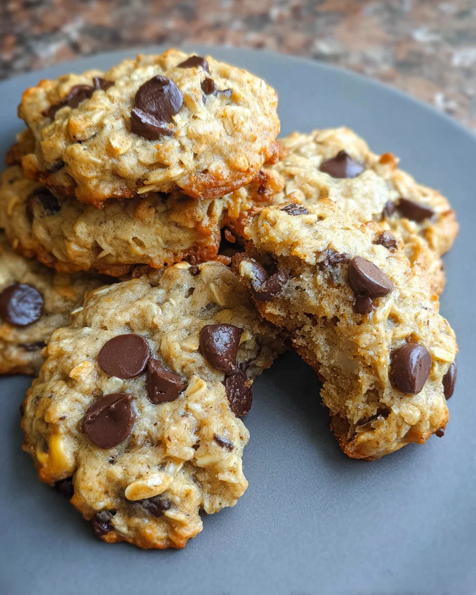 Peanut Butter Banana Cookies Peanut