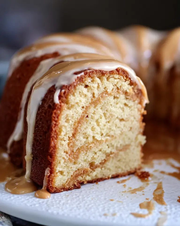 Peanut Butter Cream Pound Cake